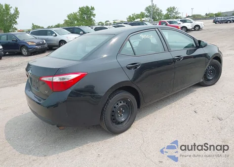 2014 Toyota Corolla Le from USA, damaged, VIN 2T1BURHE3EC219727